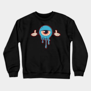 Hello, Eye Crewneck Sweatshirt